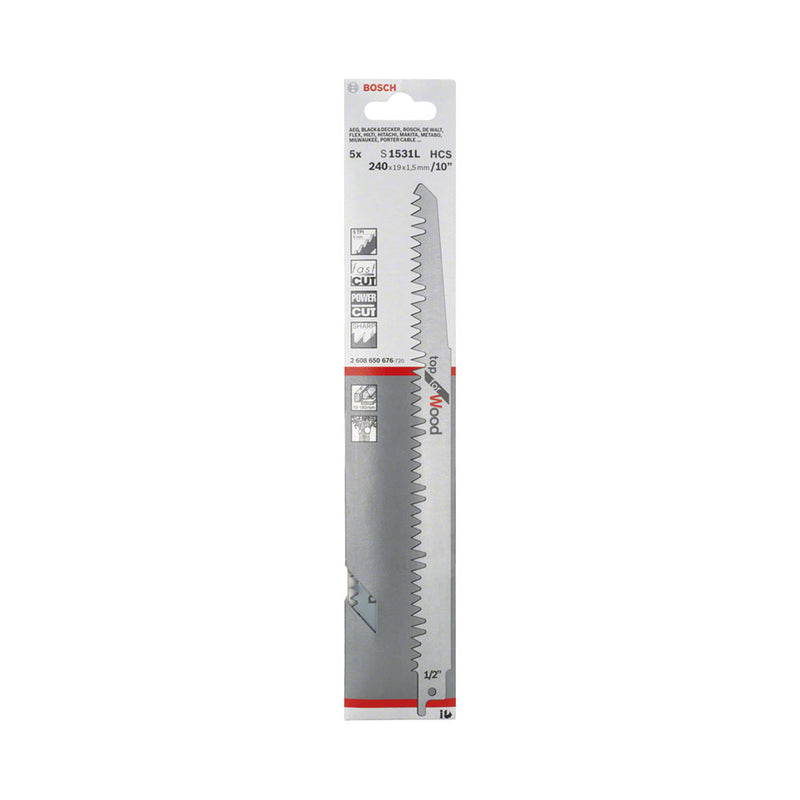 Bosch Bosch Zubehör 5 Säbelsägebl.S 1531 L