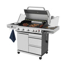 Mr. Grill Gasgrill Gasgrill Expert 6 Brenner + Side burner stainless steel