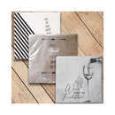 Schneider Both accessories household napkin set Proscht gin & wine