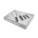 Berlinger Haus Küchenbedarf Haus 4-teiliges Messerset Black Silver Collection