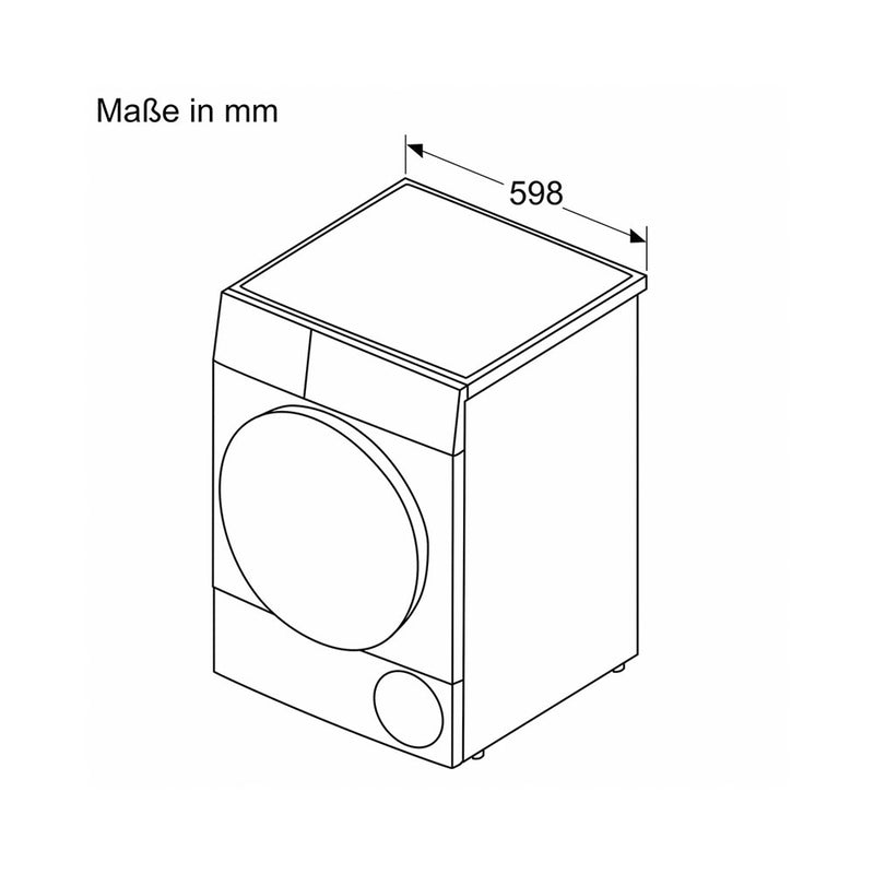 Bosch washing tower WQB245BCCH & WGB2540CCH