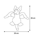 Giocattolo peluche per peluche per cani fenicotteri Werner Drache Turquoise