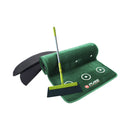 Pure2improve loisir de putting extérieur avec balai 70x335cm