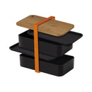 Berlinger Haus Küchenbedarf Haus 2-teilige Lunchbox mit Bambusdeckel