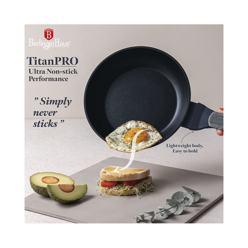 Berlinger Haus Küchenbedarf Haus 10-teiliges Kochgeschirr-Set Deep Sea Collection