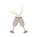 Berlinger Haus Küchenfarf House Stainless Steel Sparkling glass 2 pieces Black Rose Collection