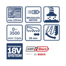 Bosch Professional Building device GST 18V-125 S Solo L