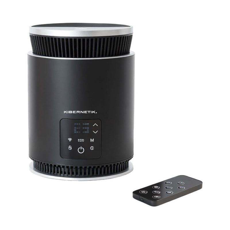 Kibernetik Keramikheizlüfter PTC18 1800W mit WIFI schwarz