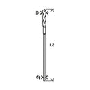 Bosch Professional Zubehör Baumaschine Schalungs- und Installationsbohrer 12x600mm