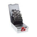 Bosch Professional Zubehör Baumaschinen HSS-Spiralbohrer PointTeQ 25teilig ProBox 1-13mm
