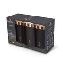 Berlinger Haus Küchenbedarf Haus Black Vorratsdosen Rose Collection