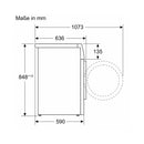 BOSCH Waschturm WQG2330RCH & WGG244ZRCH