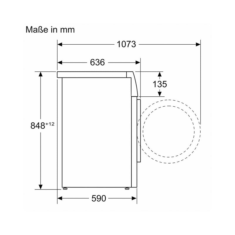 BOSCH Waschturm WQG2330RCH & WGG244ZRCH