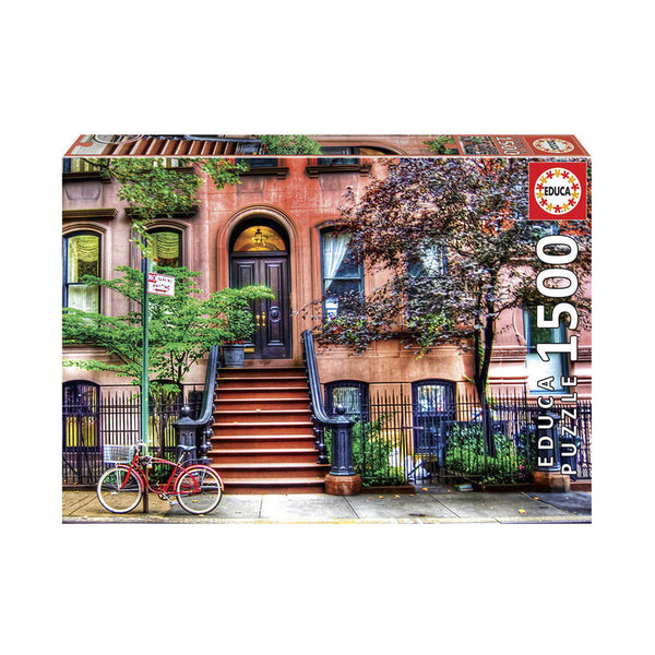 Educa Spiele & Puzzles 18502 Puzzle 1500 Teile Greenwich Village