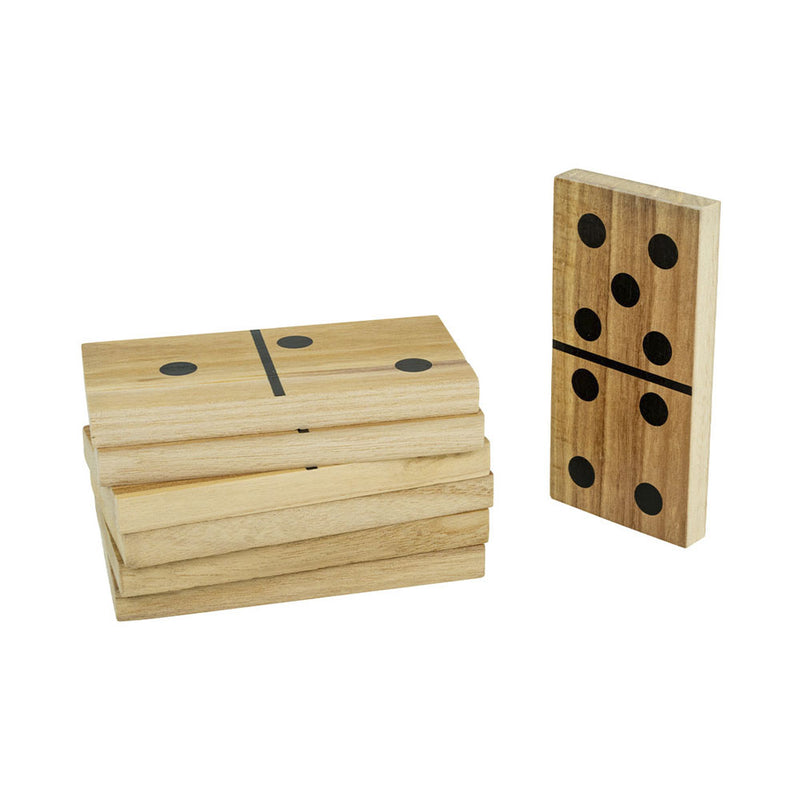 TP Toys Freizeit Outdoor Holz grosses Dominospiel FSC