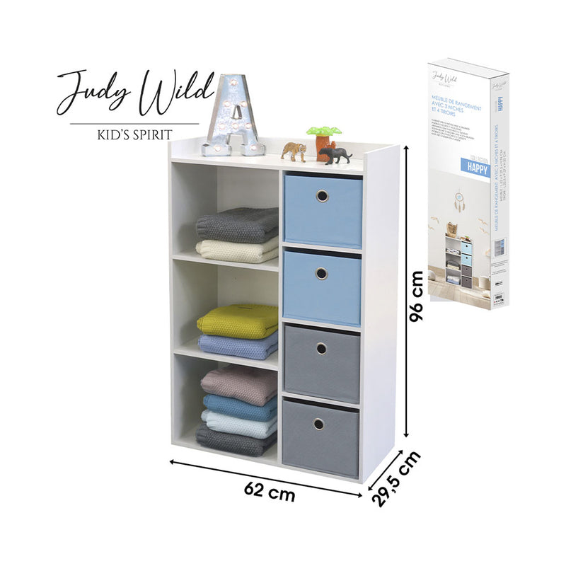 Étagère de rangement de la chambre des enfants de Judy Wild pour les enfants