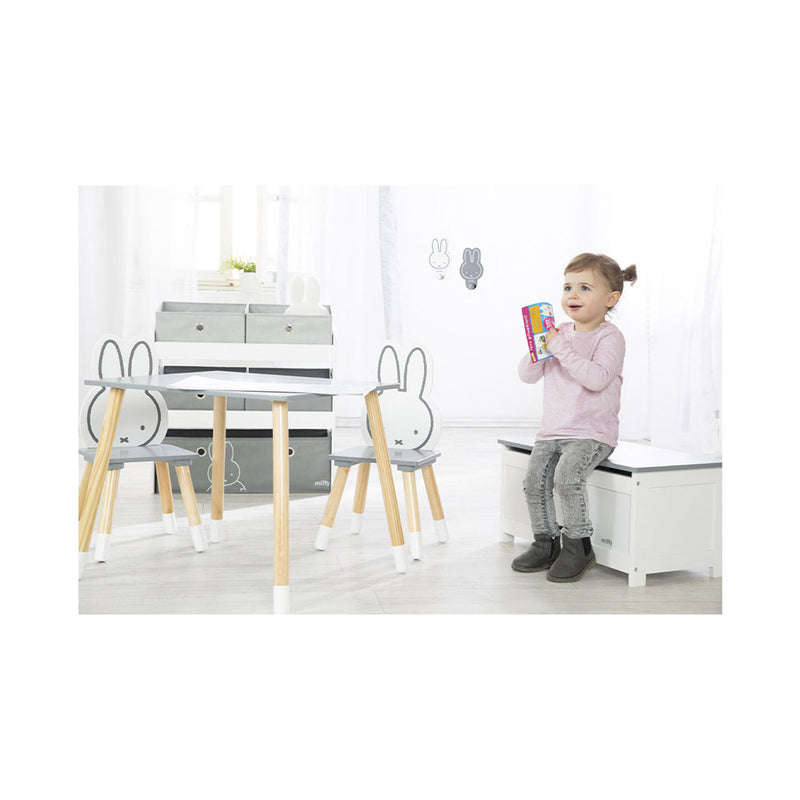 roba Kinderzimmer Spiel & Aufbewahrungsregal Miffy mit 5 Stoffboxen