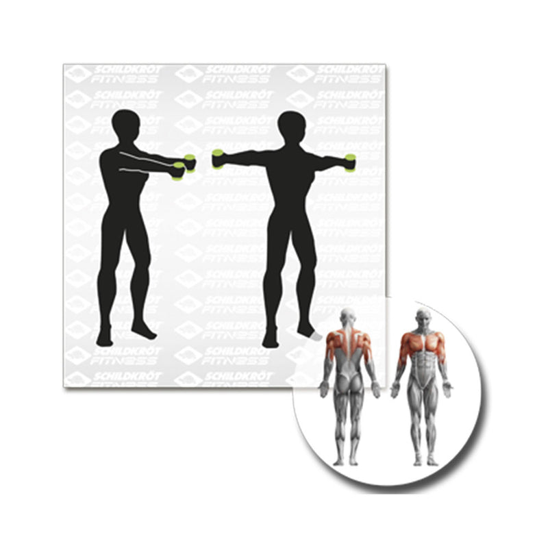 Schildkröt Fitness Vinyl Hanteln 3.0kg 2er Set