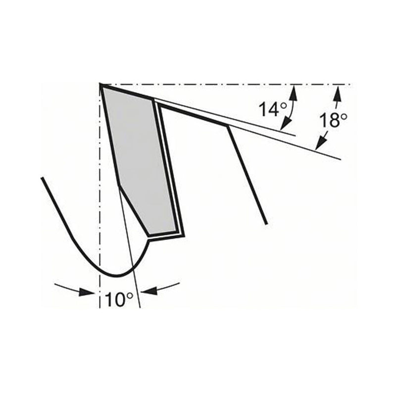 Bosch Professional Zubehör Baumaschine Kreissägeblatt Optiline Wood, 216x30x2.8mm, 48