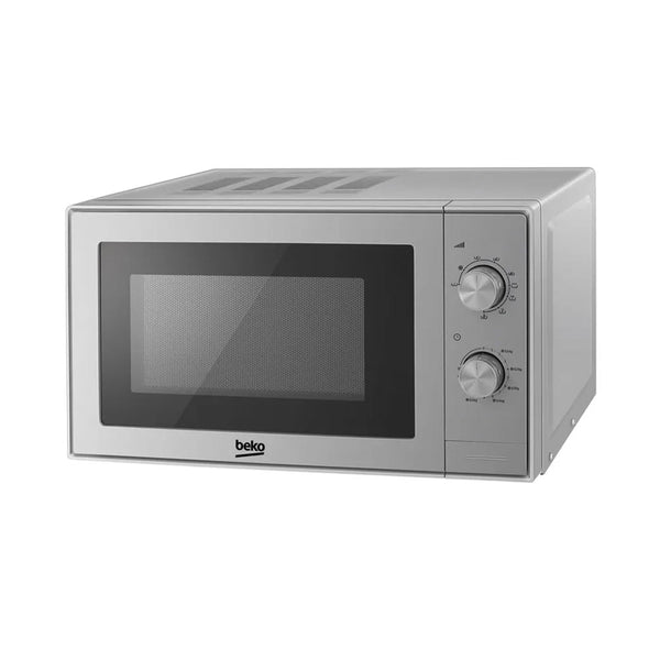 beko Mikrowelle Beko Mikrowelle mit Grill MGC20CH 20l/900W Silber