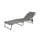 Contini garden furniture sun lounger anthracite