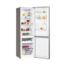 Kibernetics cooling-freezer combination FSP 293 liter no frost chrome steel