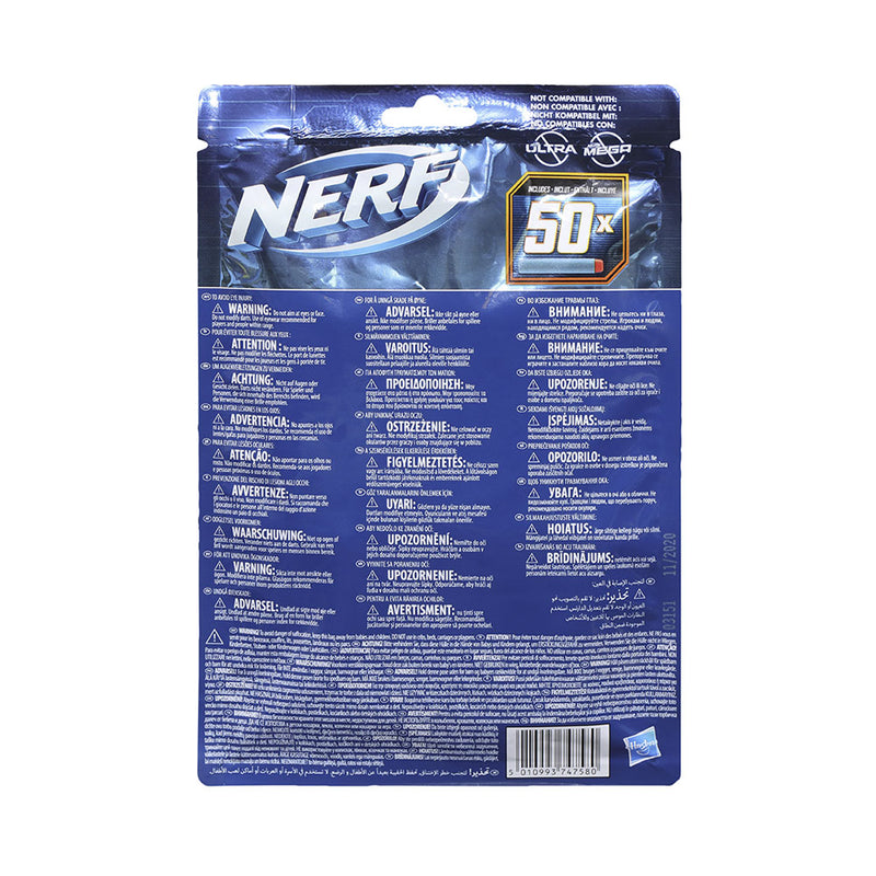 Hasbro Freizeit Outdoor Nerf Elite 2.0 50er Dart Nachfüllpackung