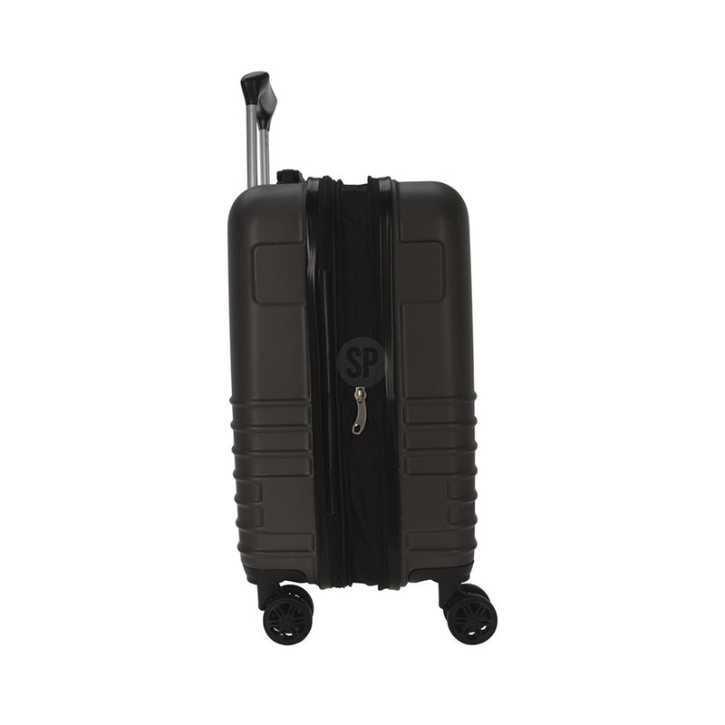 FS Star Freizeit Travel Suitcase Trolley 2er Set Grey Dark