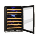 Kibernetics Wine climate cabinets FSP 46 Fl chrome steel
