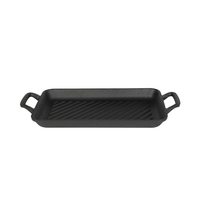 Berlinger Haus Grillieren_Frittiere Haus Gusseisen Grillplatte 33.2x22x4.5cm