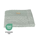 roba Babydecke Organic 80 x 80cm frosty green
