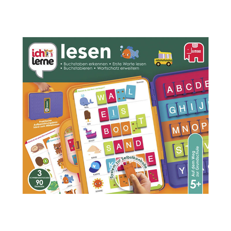 Jumbo Spiele & Puzzles ich lerne lesen Lernspiel