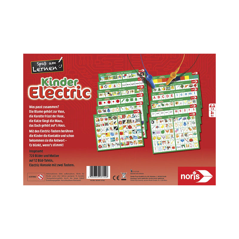 noris Spiele & Puzzles Kinder Electric Lernspiel