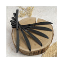 Berlinger Haus Küchenbedarf Haus 24-teiliges Besteck-Set BLACK