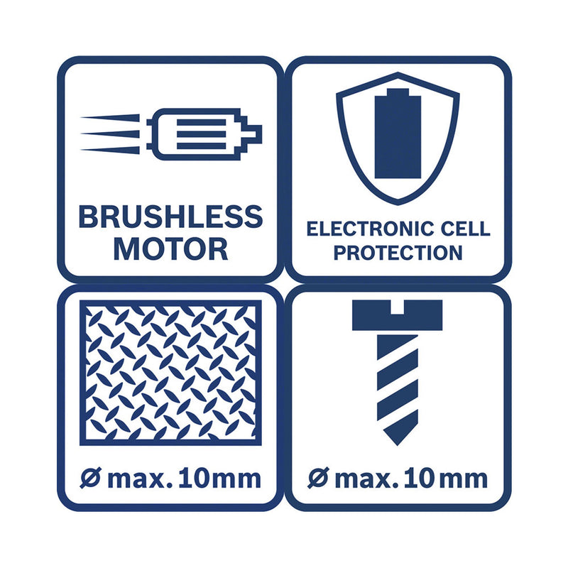 Bosch Professional Bohren & Schrauben Akku-Schlagbohrschauber GSB 18V-45 0.601.9K3.300