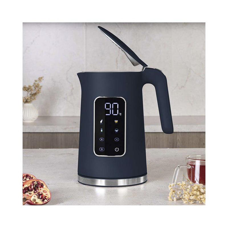 Berlinger Haus Wasserkocher Haus 1.7L mit Digitalanzeige matt blue Deep Sea Collection