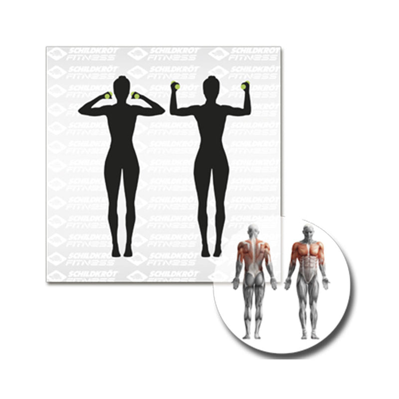 Schildkröt Fitness Vinyl Hanteln 2.0kg 2er Set