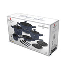 Berlinger Haus Küchenbedarf Haus 15-teiliges Kochgeschirr-Set Deep Sea Collection