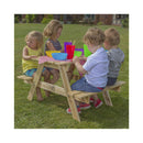 TP Toys Freizeit Outdoor Holz Picknickbank FSC