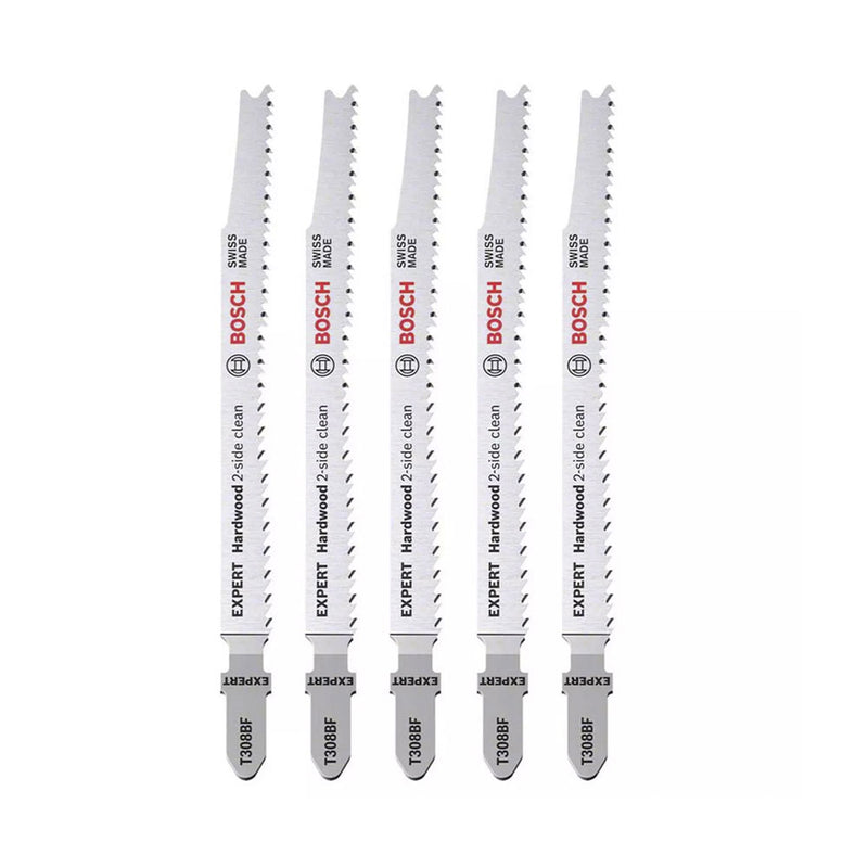 Bosch Professional Zubehör Baumaschinen Stichsägeblätter T308BF 5St EXPERT