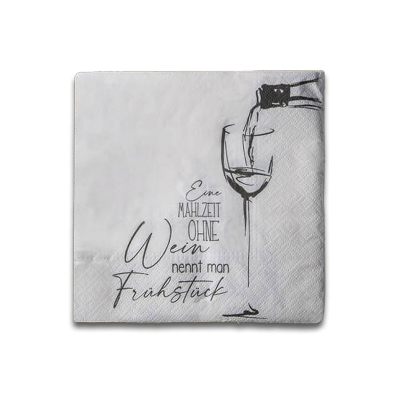 Schneider les deux accessoires set de serviette ménagère Proscht Gin & Wine