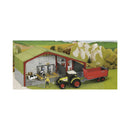 Starlux play vehicles dairy farmer set with tractor