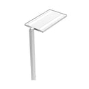 CONTINI Büromöbel LED Büro-Stehleuchte Morelux dimmbar silber