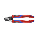 Ciseaux de câble d'atelier sur accessoires Knipex avec printemps d'ouverture