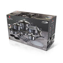Berlinger Haus Küchenbedarf Haus 18-teiliges Kochgeschirr-Set Metallic Line Carbon Pro Edition