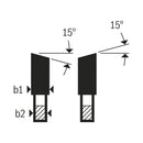 Accessori professionali Bosch Macchine per costruzioni sega circolare lama ex wo h 160x20-48