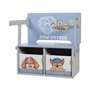 Banc pliable de la chambre pour enfants Roba avec boîte de rangement Patrol