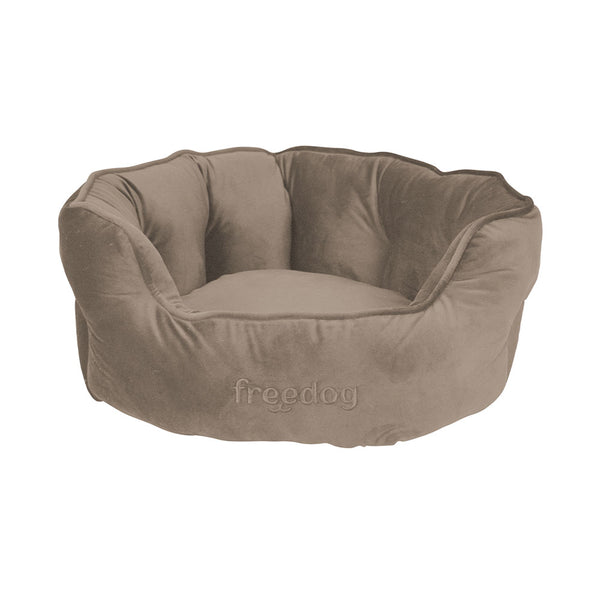 Freedog Hund zu Hause Kuschelbett Cozy Cove ash brown