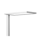 CONTINI Büromöbel LED Büro-Stehleuchte Morelux dimmbar silber