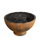 Mr. Grill Fire bowl Rusty with grill ring 100cm and accessories